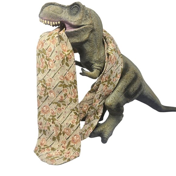 Valentino Cravatte Handmade Silk Floral Tie - Picture 1 of 6